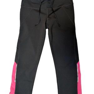 Gap Fit Black and Pink Athletic Pants Size: S